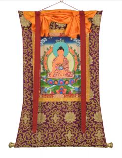 Sanu Babu Thangka, Budha Šakjamúni, 67x90cm