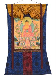 Sanu Babu Thangka, Budha Šákjamúni, 83x119cm