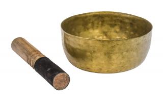 Sanu Babu Tibetská misa, antik, "Old Jambati", priemer 15cm