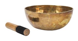Sanu Babu Tibetská misa "Jam", ručne tepaná, priemer 25cm (87)