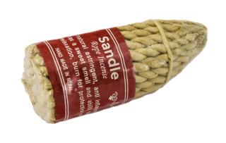 Sanu Babu Tibetské vonné tyčinky, povrázky - Sandle, 10cm