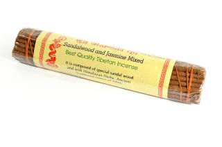 Sanu Babu Tibetské vonné tyčinky Sandalwood  Jasmine Mixed