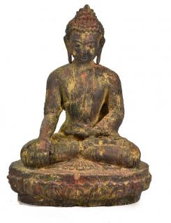 Sanu Babu Unikátna socha, Budha sediaci na podstavci, 60cm