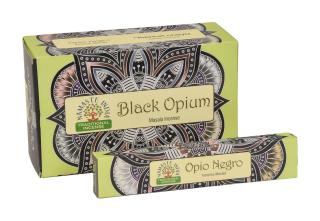 Sanu Babu Vonné tyčinky, Black Opium, Namaste India, 23cm, 15g (Orkay)