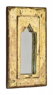 Sanu Babu Zrkadlo v ráme z teakového dreva, 16x3x29cm