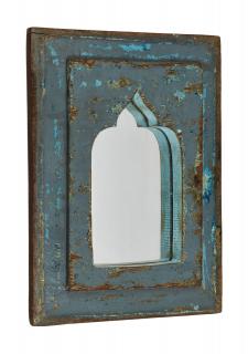 Sanu Babu Zrkadlo v ráme z teakového dreva, 20x3x26cm