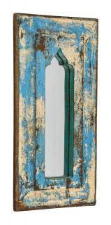 Sanu Babu Zrkadlo v ráme z teakového dreva, 20x3x40cm