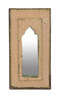 Sanu Babu Zrkadlo v ráme z teakového dreva, 22x3x43cm
