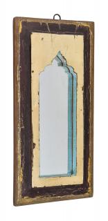 Sanu Babu Zrkadlo v ráme z teakového dreva, 22x3x44cm (3G)