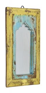 Sanu Babu Zrkadlo v ráme z teakového dreva, 22x3x44cm (3Q)