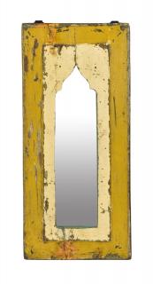 Sanu Babu Zrkadlo v ráme z teakového dreva, 22x3x47cm