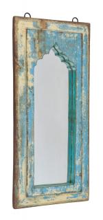 Sanu Babu Zrkadlo v ráme z teakového dreva, 24x3x51cm
