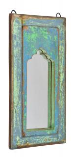 Sanu Babu Zrkadlo v ráme z teakového dreva, 24x4x48cm