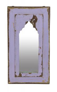 Sanu Babu Zrkadlo v ráme z teakového dreva, 27x3x50cm
