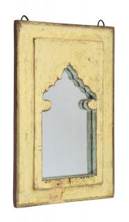 Sanu Babu Zrkadlo v ráme z teakového dreva, 28x3x43cm