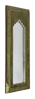 Sanu Babu Zrkadlo v ráme z teakového dreva, 28x3x76cm