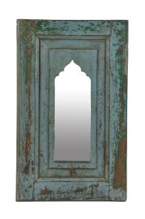 Sanu Babu Zrkadlo v ráme z teakového dreva, 33x3x58cm