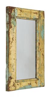 Sanu Babu Zrkadlo v ráme z teakového dreva, 33x4x56cm