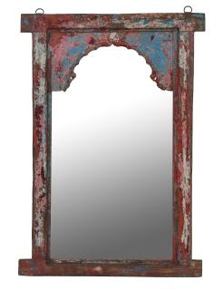 Sanu Babu Zrkadlo v ráme z teakového dreva, 74x6x105cm