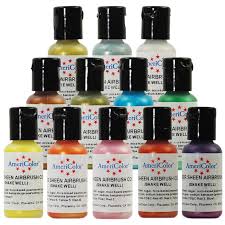 Americolor  Sheen, potravinárska farba pre airbrush, 19ml (Americolor Sheen, potravinárska farba pre airbrush,19ml)