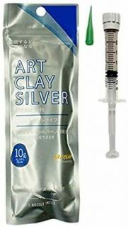 Art Clay Silver, striekačka s koncovkou, 10g (Art Clay Silver, striekačka s koncovkou, 10g)