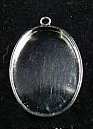 Bižutérne lôžko ovál 25x18 mm - dve farby (Bižutérne lôžko ovál 25x18 mm - dve farby)