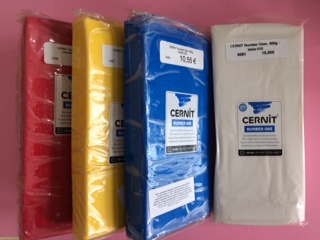 CERNIT Number One, blok 500g - rôzne farby (CERNIT Number One, blok 500g - rôzne farby)