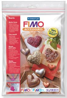 FIMO silikónová forma - Srdiečka (FIMO silikónová forma - Srdiečka)