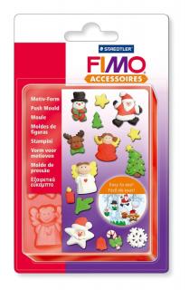 FIMO vytlačovacia forma - Vianoce (FIMO vytlačovacia forma - Vianoce)