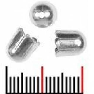 Kaplík 10,5x10 mm - platina (Kaplík 10,5x10 mm - platina)
