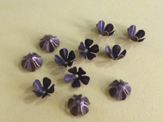 Kaplík kvet, 8 mm, medený (Kaplík kvet, 8 mm, medený)