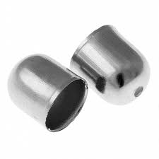 Kaplík polodlhý 10,5 x 10 mm, platina (Kaplík polodlhý 10,5 x 10 mm, platina)