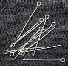 Ketlovacia ihla rhodium, 40 mm, 20 ks (Ketlovacia ihla rhodium, 40 mm, 20 ks)