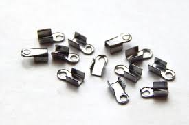 Koncovka plochá 7 x 2,5 mm, platina (Koncovka plochá 7 x 2,5 mm, platina)