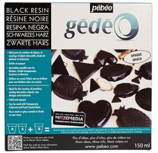 Krištáľová živica Gedeo, 150 ml - čierna (Krištáľová živica Gedeo, 150 ml - čierna)