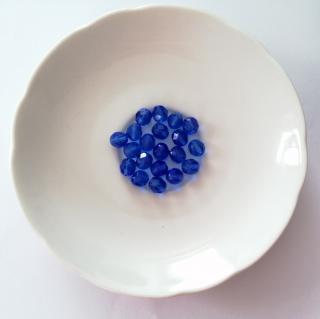 Ohňovky Preciosa Round 8mm (Ohňovky Preciosa Round - indigo)