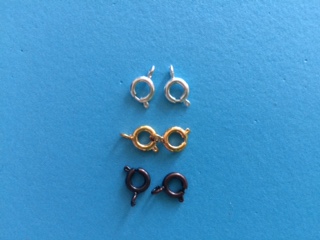 Okrúhle zapínanie s plochým očkom, 5 mm - rôzne arby (Okrúhle zapínanie s plochým očkom, 5 mm - rôzne farby )
