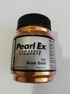 PearlEx - práškový pigment,14 g - 690 knox zlato (PearlEx - práškový pigment,14 g - 690 knox zlato)