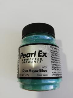PearlEx - práškový pigment,14 g - 695 duo aqua blue (PearlEx - práškový pigment,14 g - 695 duo aqua blue)