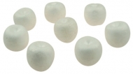 Polystyrénové diely - jabĺčko, 4cm - 8ks (Polystyrénové diely - jabĺčko, 4cm - 8ks)