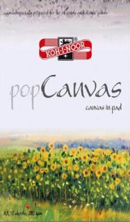 Pop Canvas Koh-i-noor - plátno v bloku A4 (Pop Canvas Koh-i-noor - plátno v bloku A4)