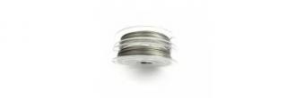 Poplastované lanko 0,4 mm, 9 m - strieborné (Poplastované lanko 0,4 mm, 9 m - strieborné)