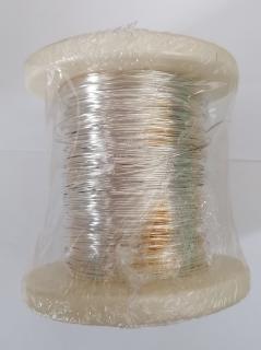 Postriebrený medený drôt (1kg; 1,0mm) - 2. trieda (Postriebrený medený drôt (1kg) - 2. trieda)