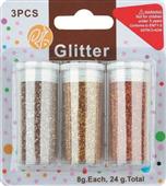 Sada glitrov - 3 dielna, 24 g (Sada glitrov - 3 dielna, 24 g)