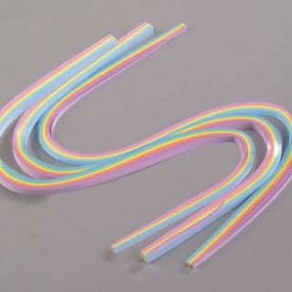 Sada prúžkov na Quilling - dúhový mix, 300ks (Sada prúžkov na Quilling - dúhový mix, 300ks)
