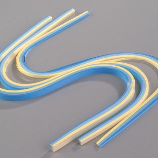 Sada prúžkov na Quilling - žlto modrý mix, 300ks (Sada prúžkov na Quilling - žlto modrý mix, 300ks)
