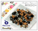 Šatónový mix PRECIOSA, 5g - čierna (atónový mix PRECIOSA, 5g - čierna)