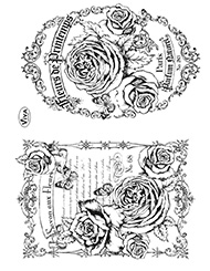 Silikónové razítko - jarné kvety, 14x18cm (Silikónové razítko - jarné kvety, 14x18cm)