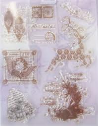Silikónové razítko Vianočné motívy (Silikónové razítko Vianočné motívy, 14x18 cm)