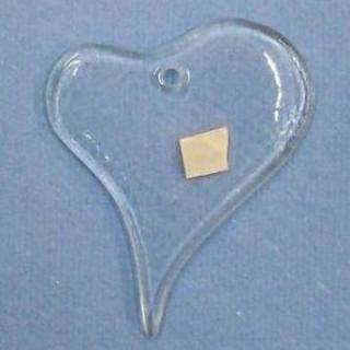 Sklíčko - Srdce 3,5cm (líčko - Srdce 4,5cm)